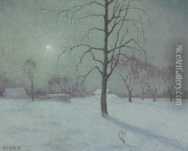 Silver Moonlight Oil Painting - George Copeland Ault
