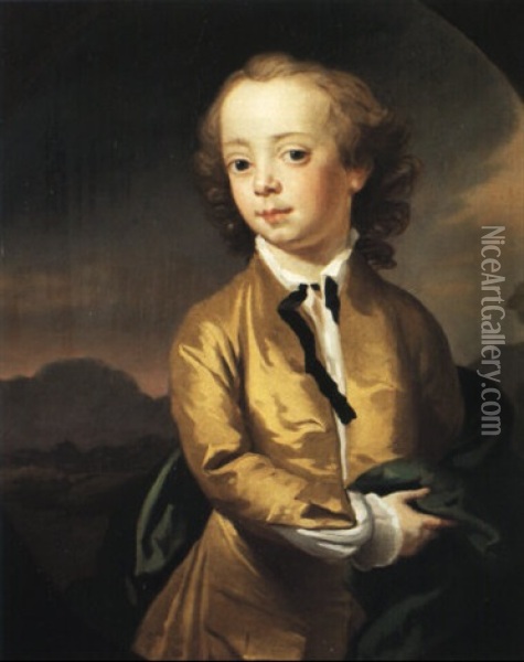 Portrait Of George Berkeley Oil Painting - James Latham