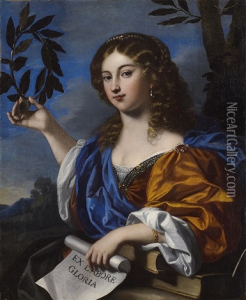 Allegorie Oil Painting - Nicolas Regnier