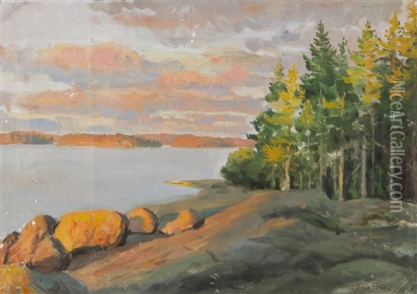 Landscape Oil Painting - Felix Frang-Pahlama