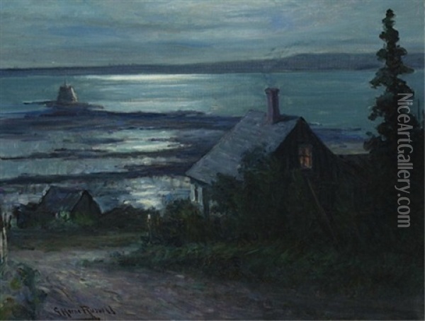 St. Andrews, N.b. Oil Painting - George Horne Russell