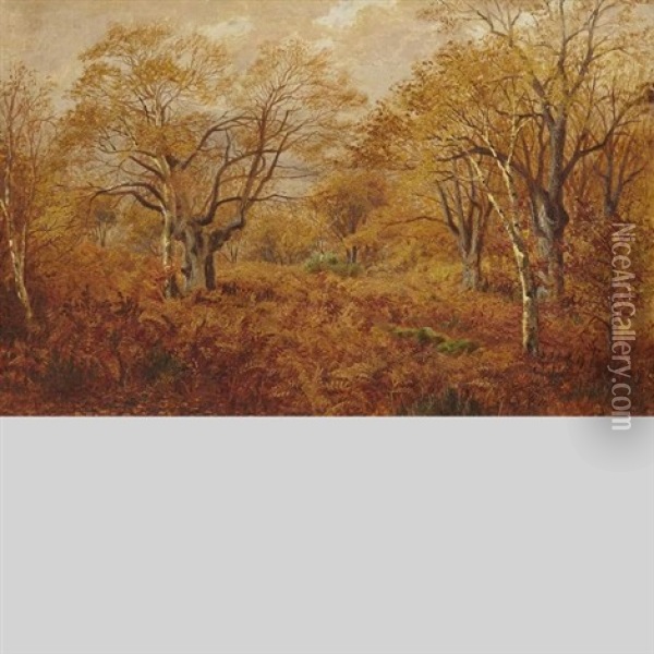 Autumn Splendor Oil Painting - Thomas Mower Martin