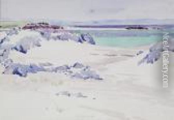 The White Sands Of Iona Oil Painting - Francis Campbell Boileau Cadell