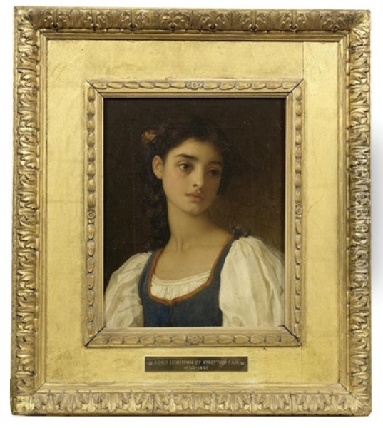 Nicandra Oil Painting - Lord Frederic Leighton