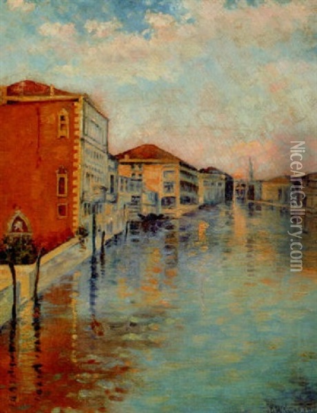 Venice Oil Painting - Robert Wadsworth Grafton