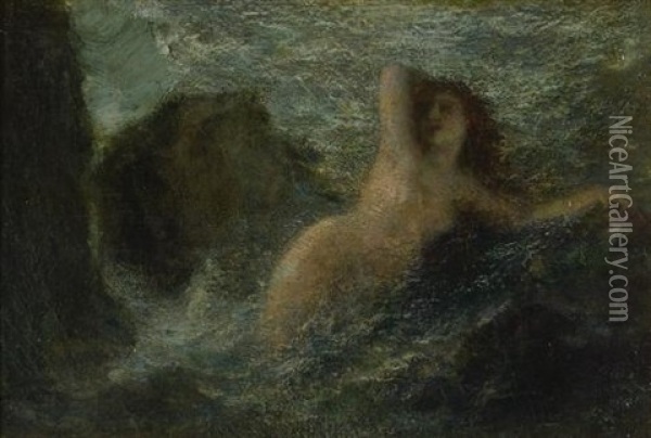 Ondine Oil Painting - Henri Fantin-Latour