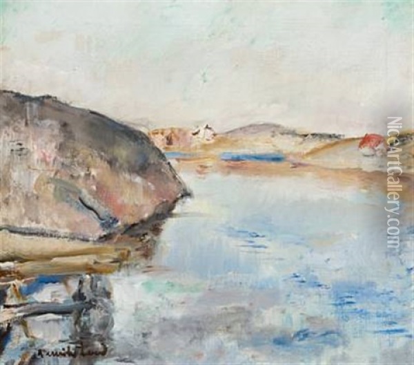 Fra Schweigaardssund Oil Painting - Henrik Louis Lund