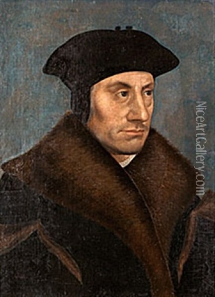 Sir Thomas More Oil Painting - Hans Holbein the Younger