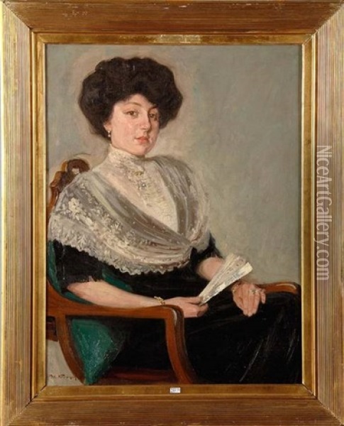 Portrait De La Femme De L