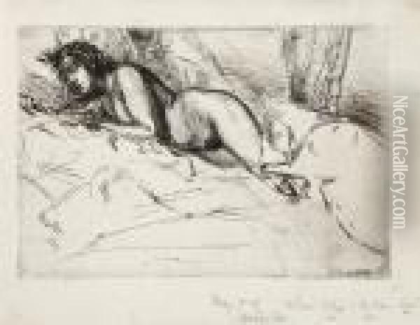Venus Oil Painting - James Abbott McNeill Whistler