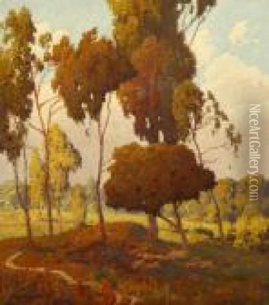 Eucalyptus Oil Painting - Maurice Braun