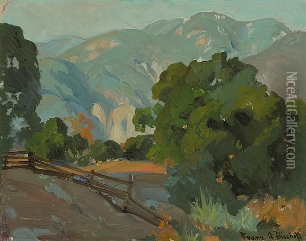 Ranch Near Pasadena Oil Painting - Franz Bischoff