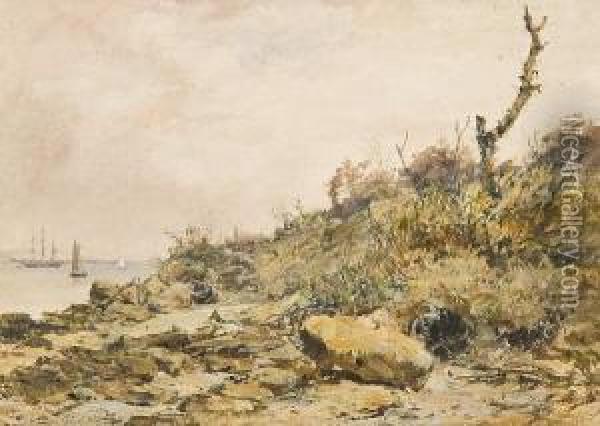 E. Cowes, Isle Of Wight Oil Painting - Jules Lessore