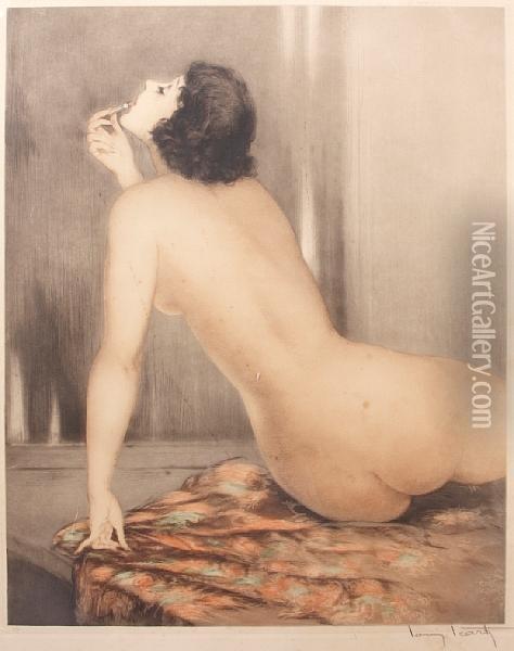 Modern Eve Oil Painting - Louis Icart