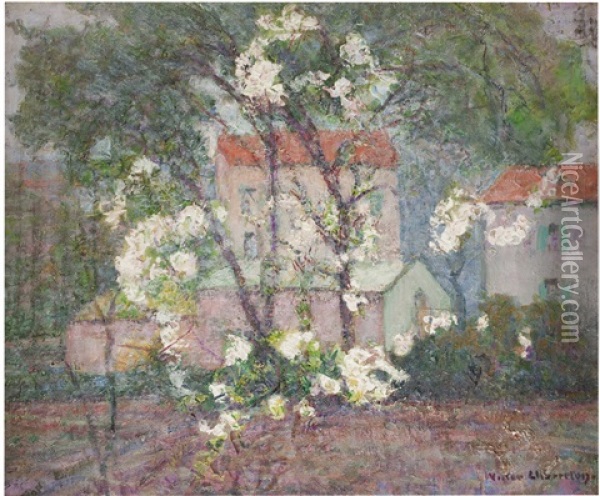 Springtime In The Country Oil Painting - Victor Charreton