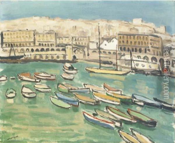 Alger, Le Palais Consulaire Et La Place Du Gouvernement Oil Painting - Albert Marquet