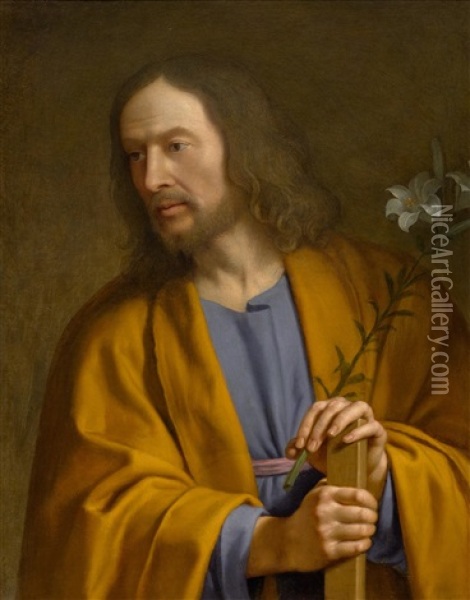 Saint Joseph Oil Painting - Jean-Baptiste De Champaigne