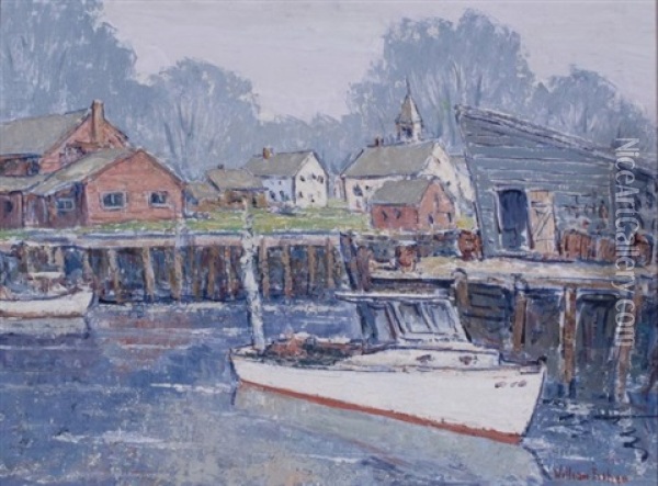 Kennebunkport Oil Painting - William Fisher