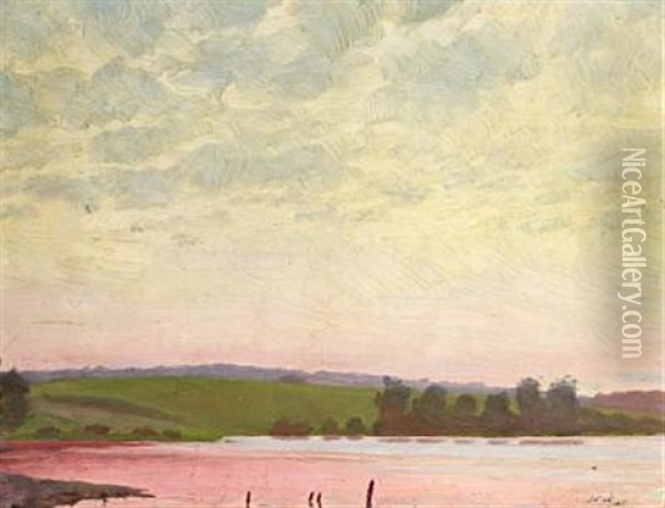 Landscape Oil Painting - Johan Peter Von Wildenradt