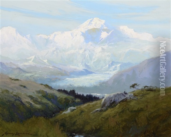 Mckinley From Peters Hills Oil Painting - Sydney Mortimer Laurence
