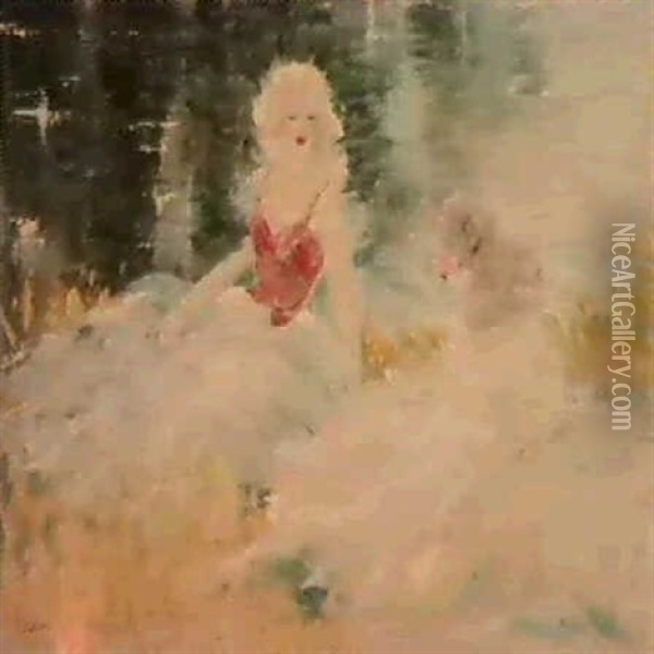 'plaisir D'ete' Oil Painting - Louis Icart