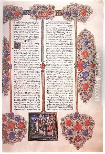 Bible of Borso d'Este Oil Painting - Italian Miniaturist