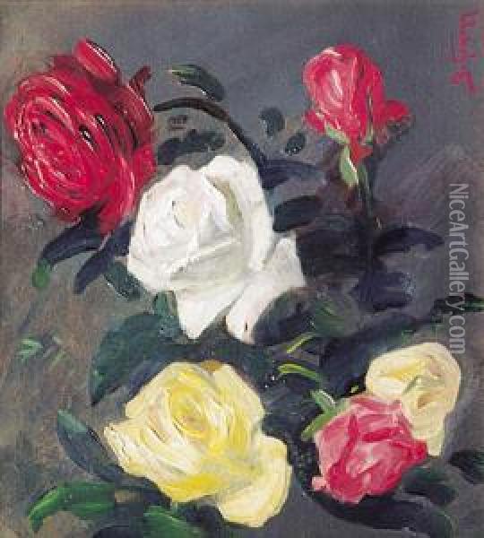 Roze Oil Painting - Adolf, Abraham Behrman