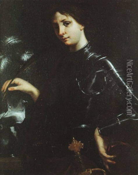 Saint Georges Oil Painting - Cesare Dandini