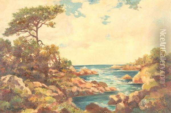 Monterey, California Oil Painting - Paul Dougherty
