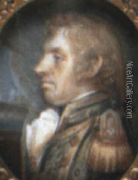 Rear-admiral Horatio Nelson, Later Viscount Nelson          (1758-1805) Oil Painting - Edward Nash