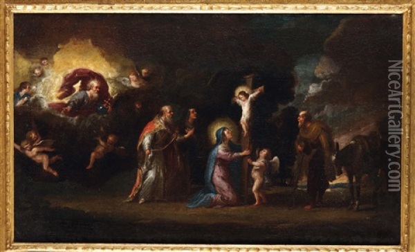 Allegoria Della Redenzione Oil Painting - Cornelis de Wael