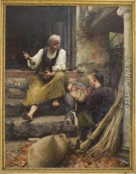 Empirismo Oil Painting - Vittorio Cavalleri