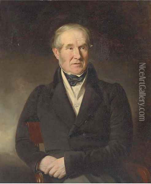 Portrait Of Richard Brown Bellett (1778-1835) Oil Painting - English School