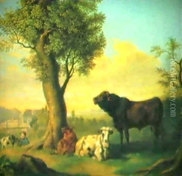 Pastorale Oil Painting - Rudolf Kuntz