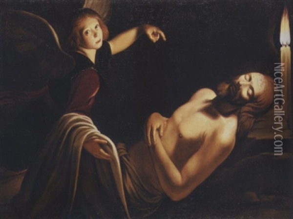 The Dead Christ Oil Painting - Trophime (Theophisme) Bigot the Elder