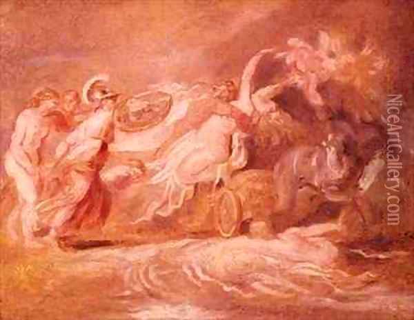 Rape of Proserpine Oil Painting - Jean-Honore Fragonard