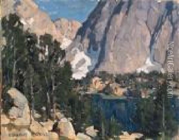 In The Heart Of The Sierras Oil Painting - Edgar Alwin Payne