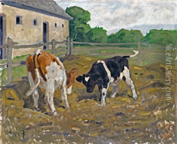 Viaskodo Bocik Oil Painting - Arthur Heyer