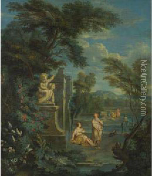 Classical Figures Oil Painting - Aelbert Meyeringh