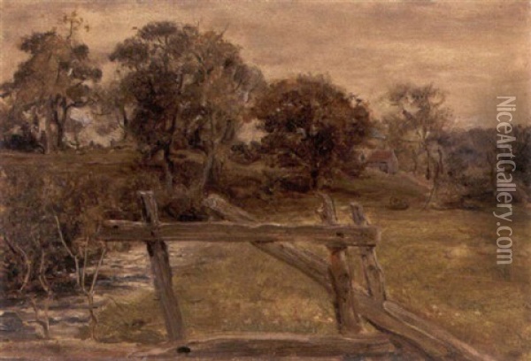 On Hampstead Heath Oil Painting - John Everett Millais