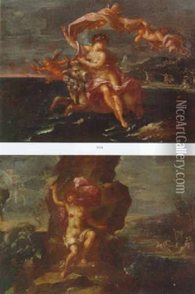 Perseus And Andromeda Oil Painting -  Parmigianino (Michele da Parma)