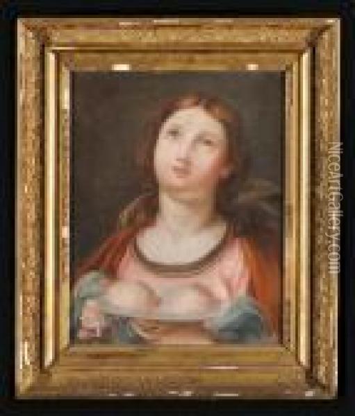 Sant'agata Oil Painting - Guido Reni